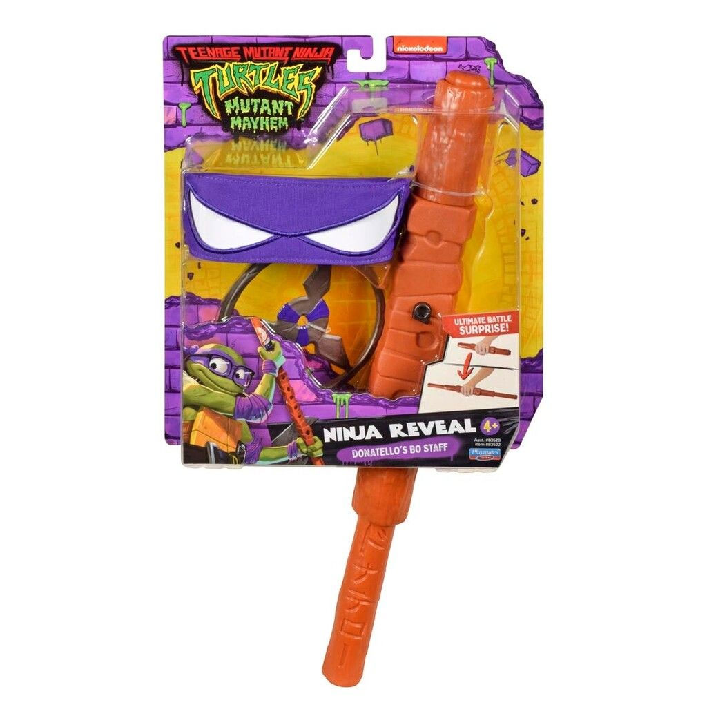 Teenage Mutant Ninja Turtles Mayhem Våben Sæt - Donatello