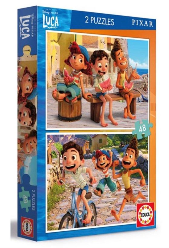 Educa Disney Luca - 2 x 48 brikker