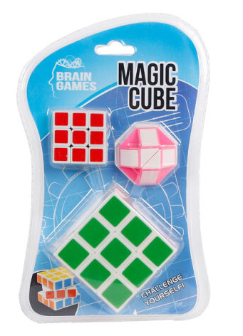 The Game Factory IQ Rubiks cube - 3-pak