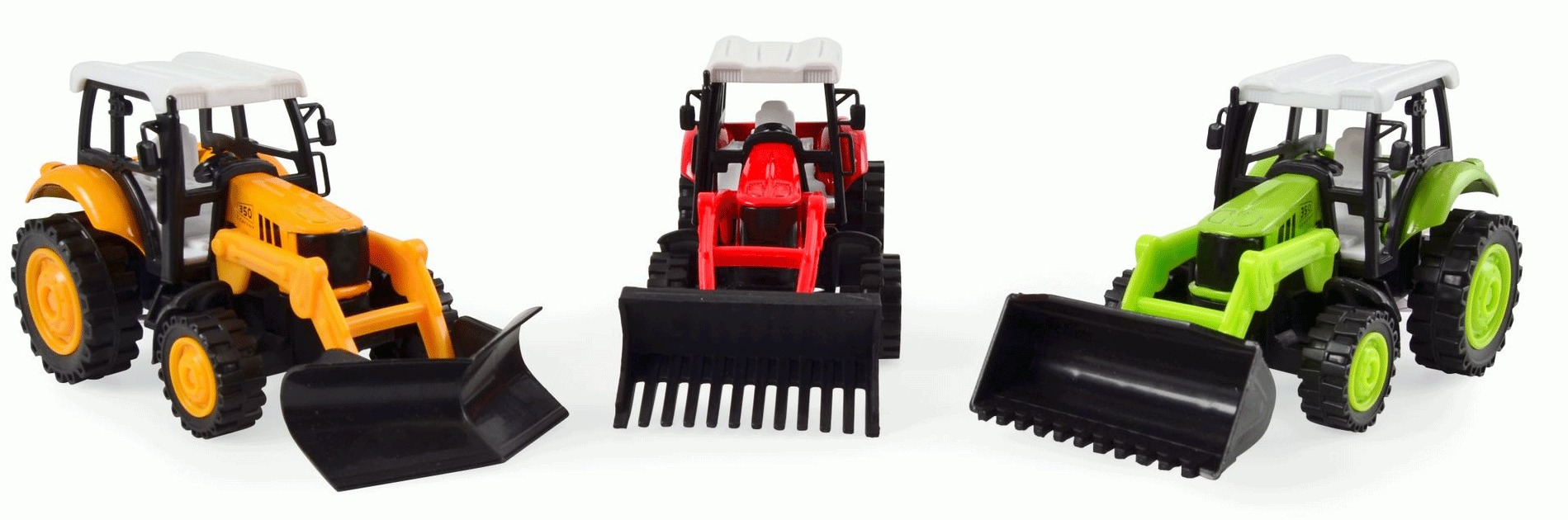Magni Traktor m. frontlæsser og Pullback