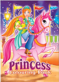 Malebog - Princess  - Colouring book