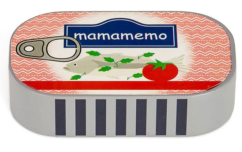 Mamamemo Makrel i dåse - legemad i træ