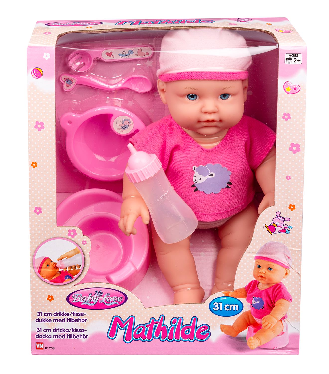 My Baby Mathilde Soft Dukke 30 cm