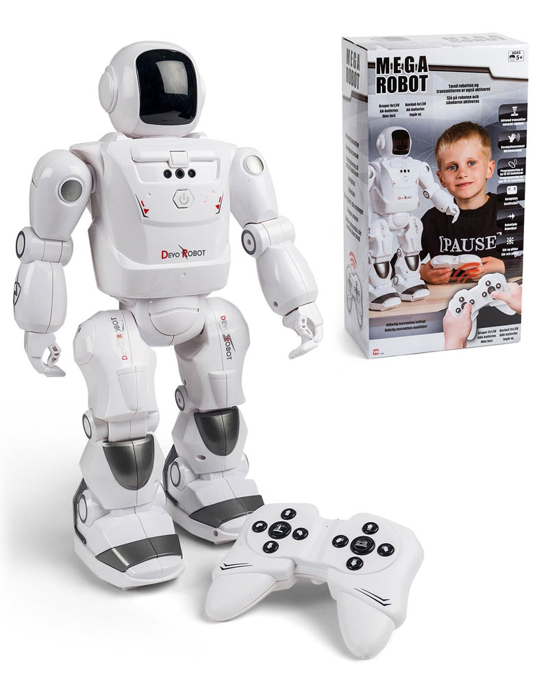 Fjernstyret Mega Robot med infrarød styring 40 cm - 48 funktioner