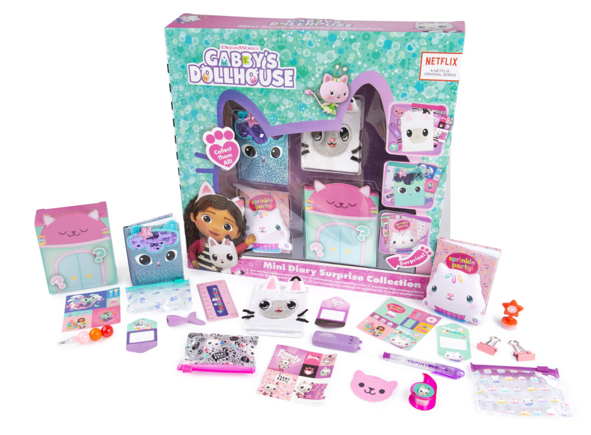 Gabbys Dollhouse Mini Diary Collection