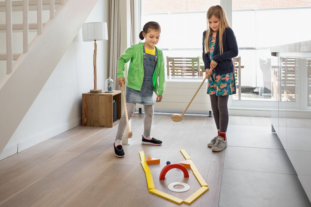 Buiten Speel Minigolf m. 18 byg selv baner