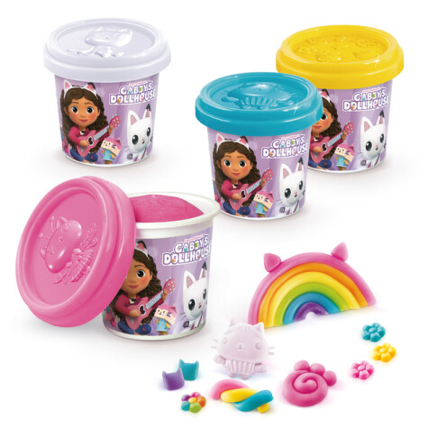 GABBY'S DOLLHOUSE Modellervoks 4-pak