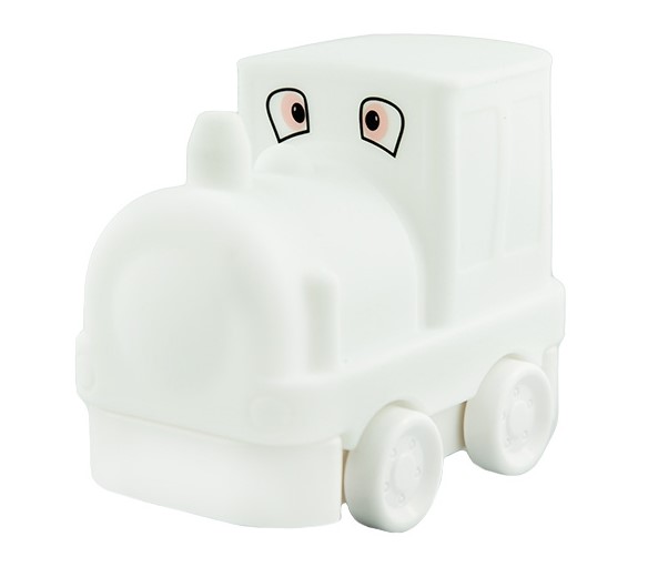 Tiny Tot Natlampe -  Toget Toby m. USB og 8 farver