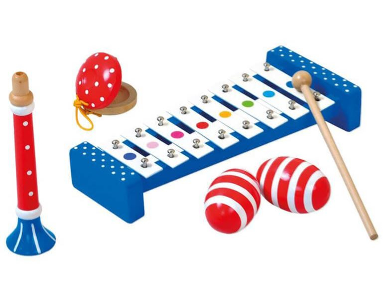 Bino Toys Orkester sæt i træ - 4 dele