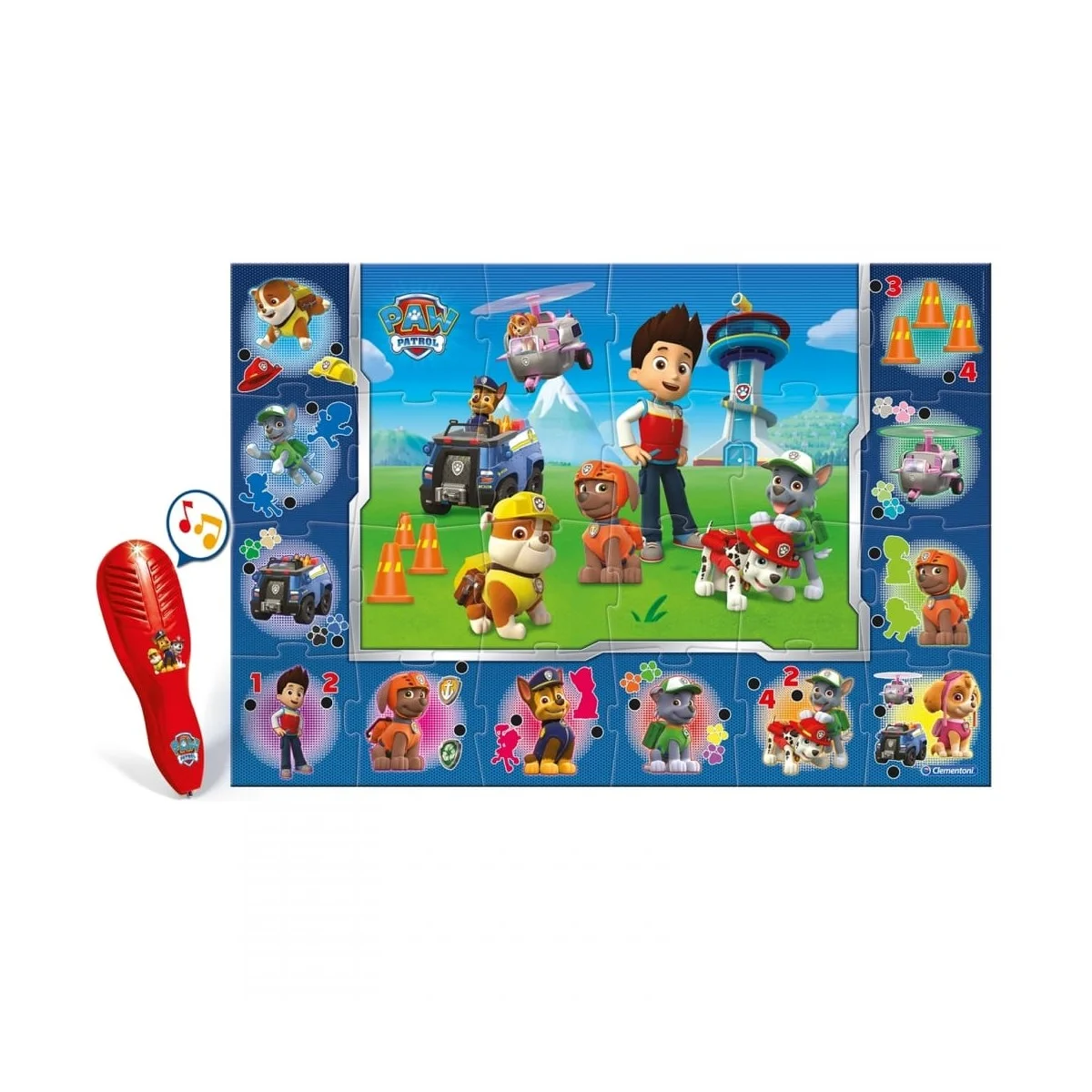Ravensburger Paw Patrol Gulv puslespil m. 24 store brikker - Clementoni
