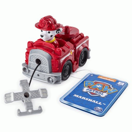 Paw Patrol - Rescue Racer- Marshall Brandbil