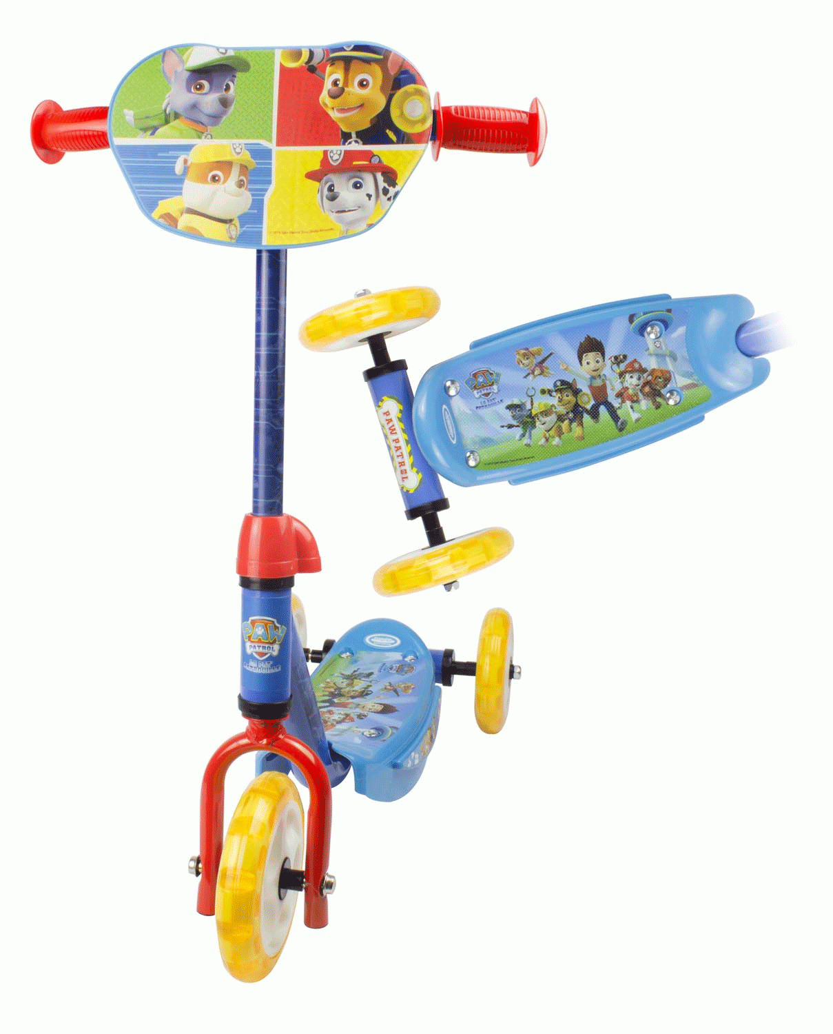 Paw Patrol 3-hjulet løbehjul