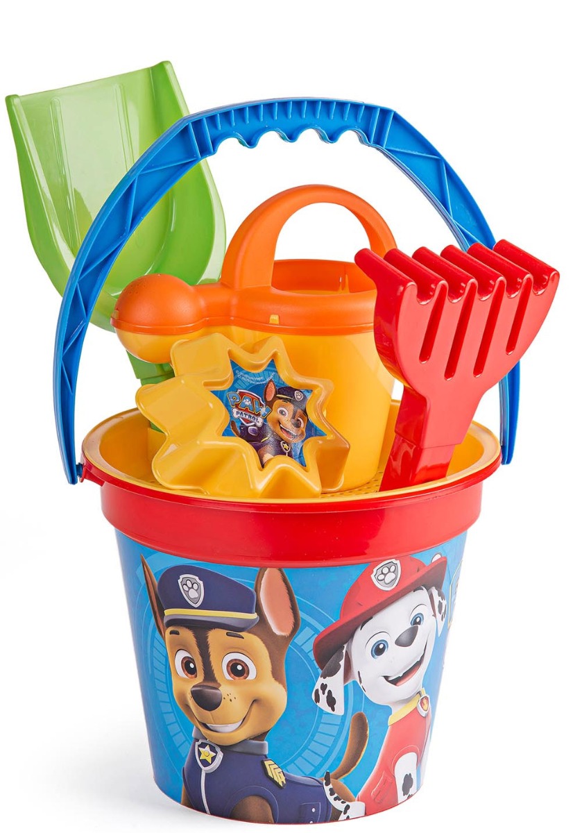 Paw Patrol Sandsæt til sandkassen m. 6 dele
