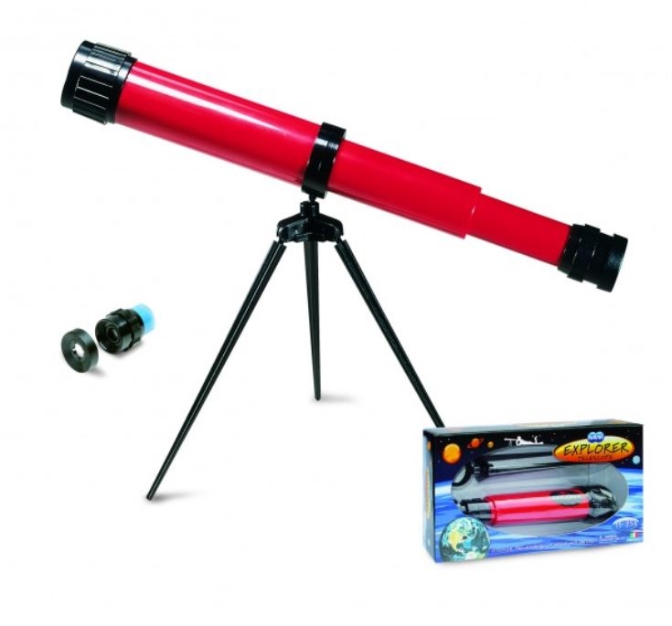 Navir Explorer Telescope 15-25 m. stativ - Assorterede farver