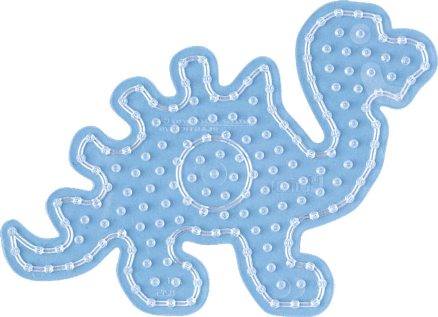 Hama Perleplade Maxi - transparent dinosaur