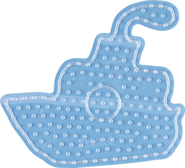 Hama Perleplade Maxi - transparent skib