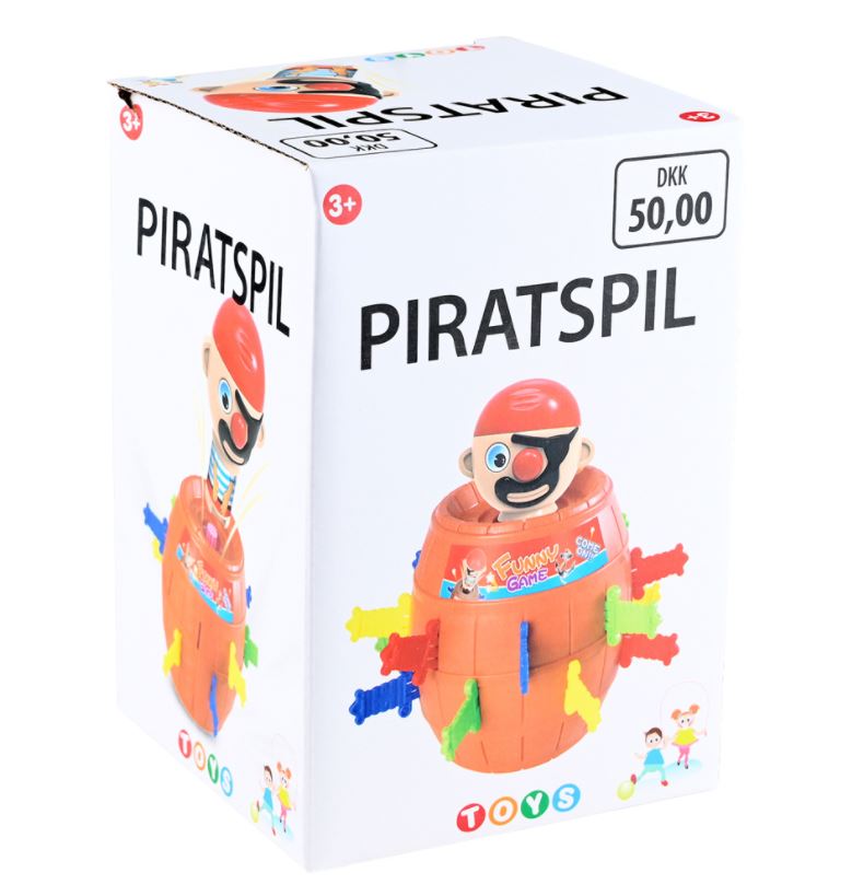 Pirat Spil - Pop up - 14 cm