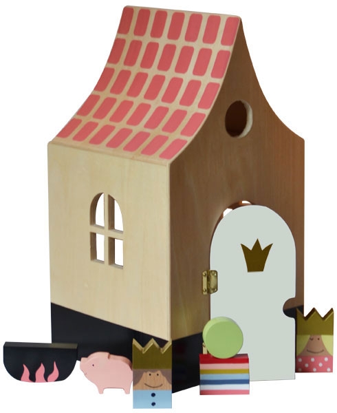 Kids By Friis Puttekasse og bordteater - Prinsessen på ærten og Svinedrengen