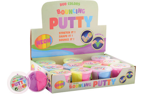 Bouncing duo putty neon