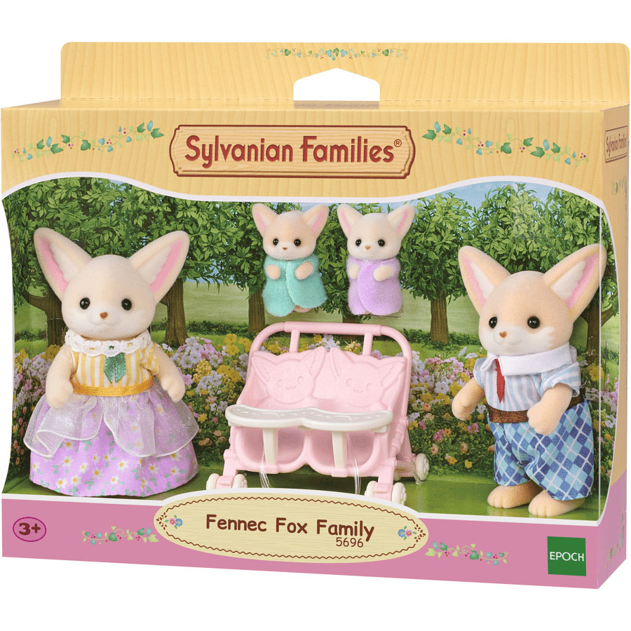 Sylvanian families - Ørken ræv familien-Fennec
