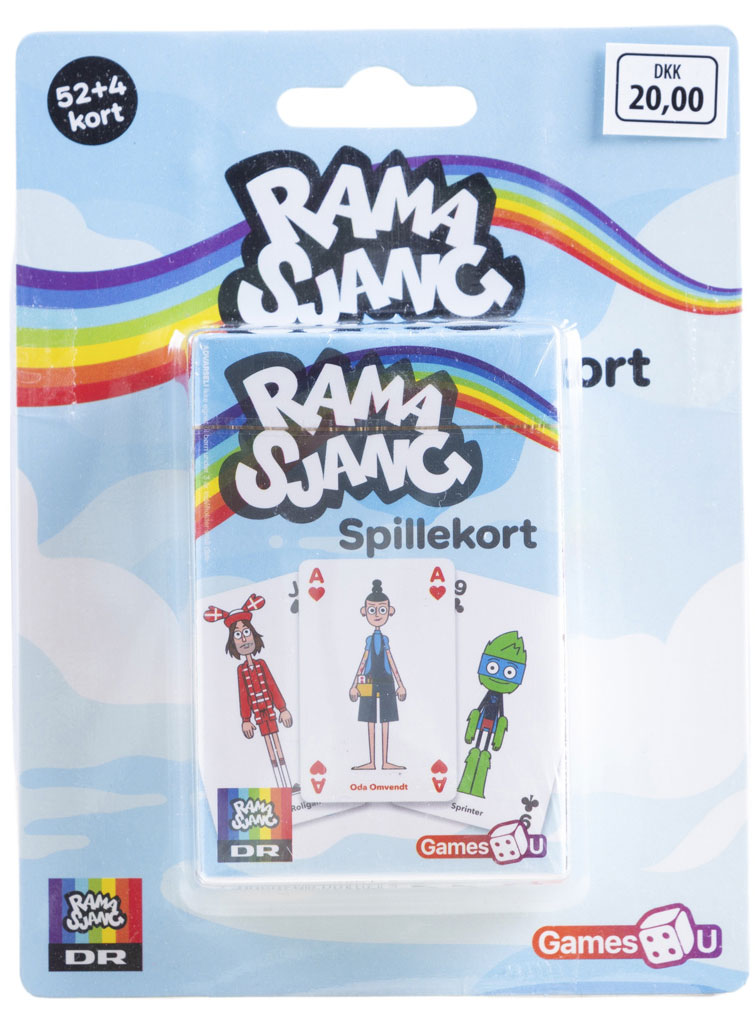 Ramasjang Spillekort m. Oda, Sprinter, Ronny Roligan mfl.
