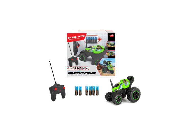 Fjernstyret R/C Mad Tumbler - RTR2 - Neon Grøn - 8 km/t