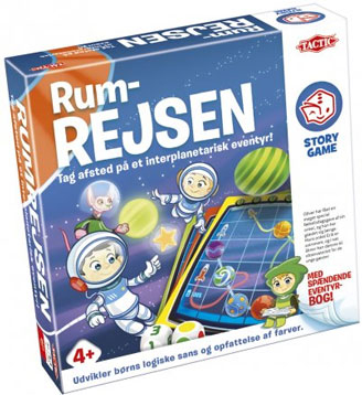 Rum-Rejsen - Eventyr brætspil til børn over 4 år