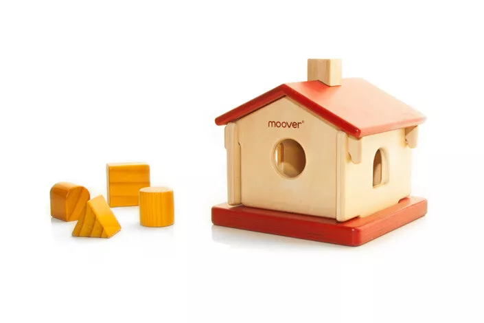 Moover Klodskasse som hus
