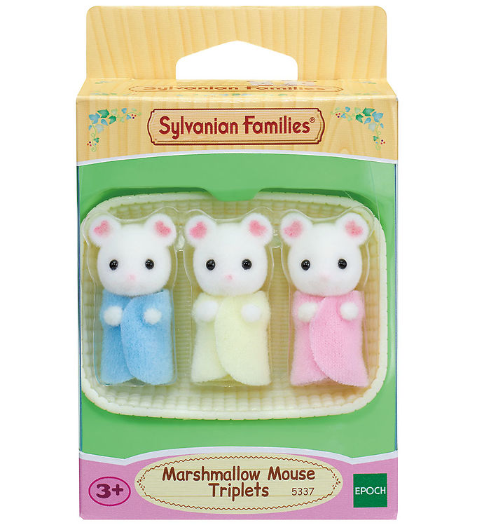 Sylvanian families - Familien Skumfidus mus Trillinger