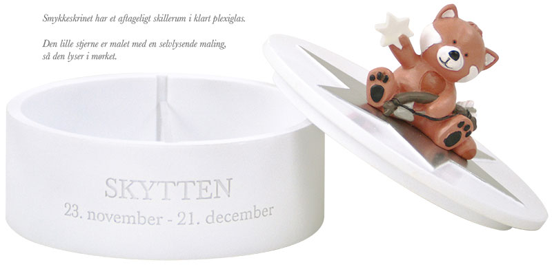 Kids By Friis stjernetegns smykkeskrin - Skytten