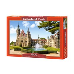  Castorland puslespil  Moszna slot Polen 1500 brikker