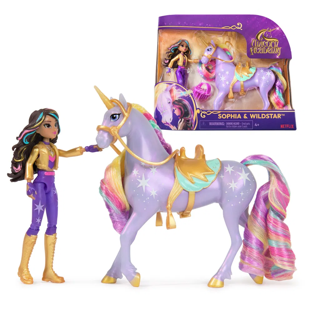 Schleich Unicorn Academy Doll & Unicorn - Sophia & Wildstar