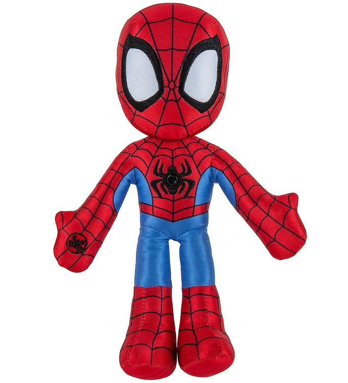 Marvel spider-man bamse m. lyd - 20 cm