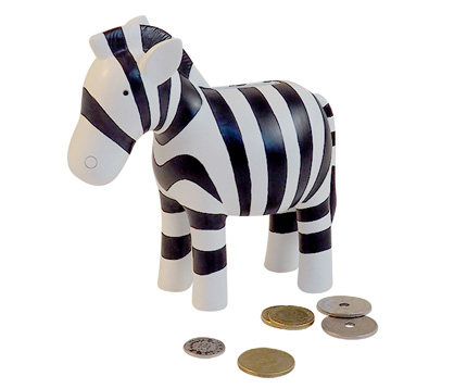 Kids By Friis - Sparebøsse - Zebra