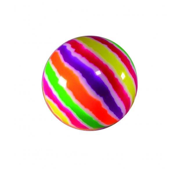 Neon Spiral hoppebold - Ø 4,5 cm