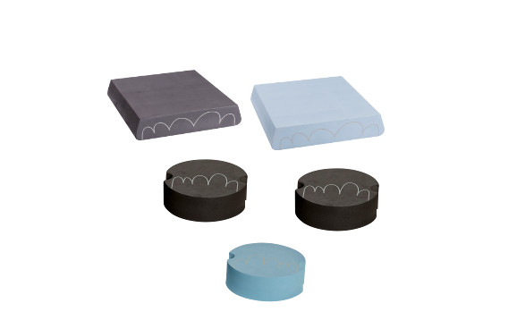 TumbleMee Step on water - blue og anthracite - 5 dele