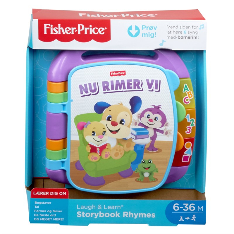 Fisher-price Fisher Price Første sang bog - Nu Rimer Vi
