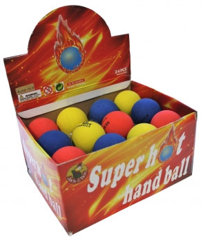 Kuenen Super Hot blød bold Ø5 cm - Assorterede