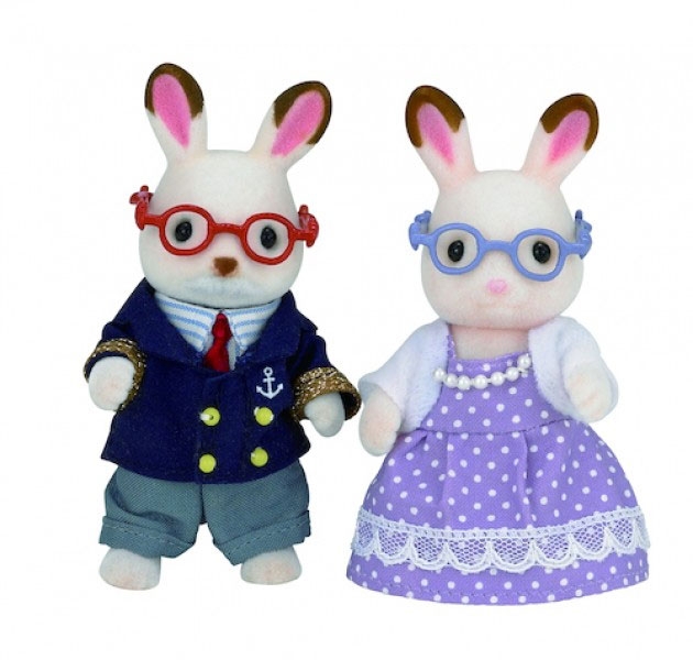 Sylvanian families - Bedsteforældrene Chokoladekanin