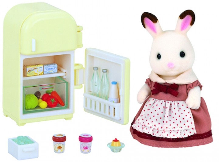Sylvanian families - Køleskabssæt med mor kanin