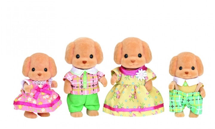 Sylvanian families - Puddel Familie 