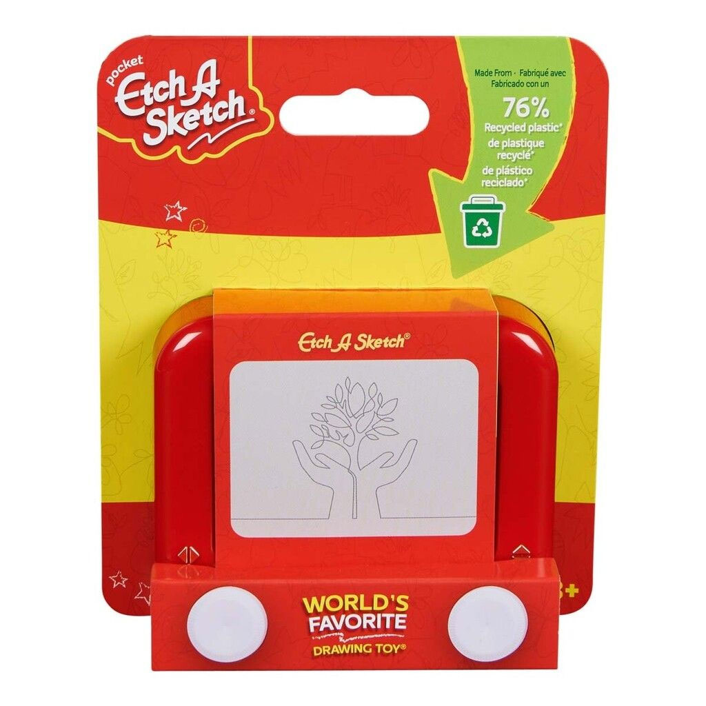Etch A Sketch Magnetisk tegnetavle - rejsestørrelse