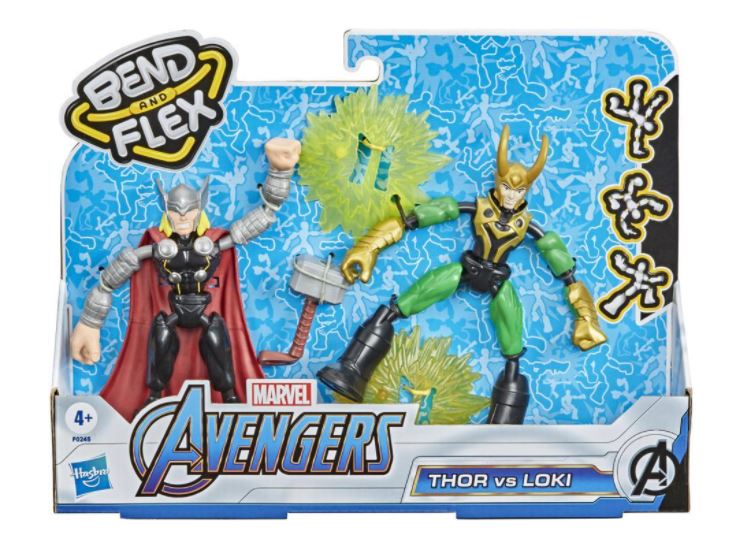 Avengers - Bend and Flex - Thor Vs. Loki - 15 cm