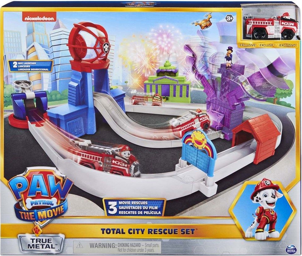 Paw Patrol The Movie - True Metal City Rescue legesæt