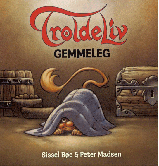 Troldeliv - Gemmeleg - Hardcover Børnebog