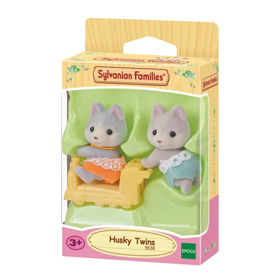 Sylvanian families - Husky Familien Tvillinger