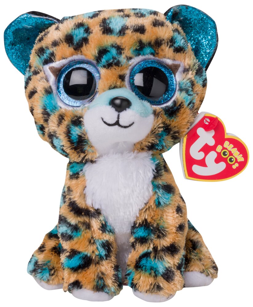 TY Beanie boos Cobalt - Leopard 15 cm