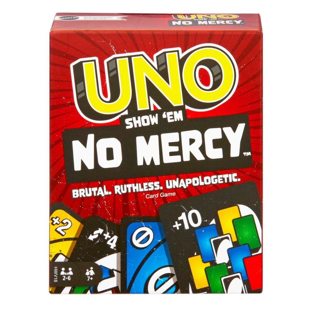 Uno No Mercy  - Kortspil fra Mattel