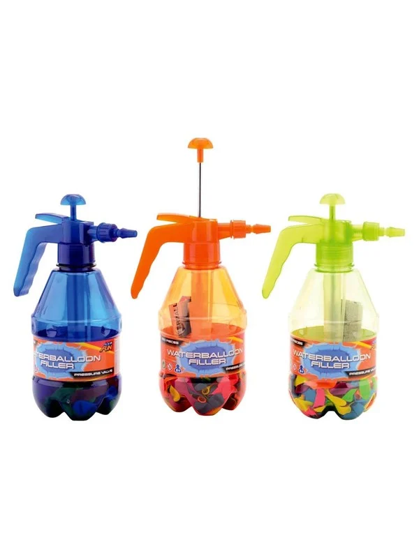 Aqua Fun Waterballoonfiller med 250 neon vandballoner