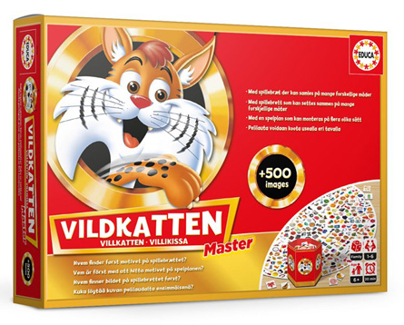 Vildkatten Master 500 - Brætspil